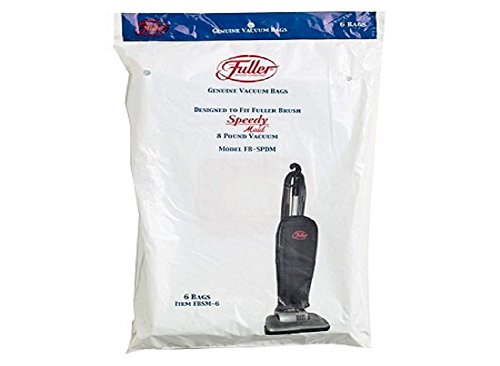 Fuller Brush Upright Speedy maid vacuums Paper Bags 6 PK OEM # FBSM-6