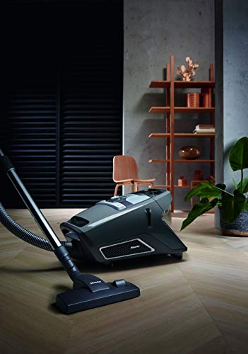 Miele Blizzard CX1 Pure Suction Bagless Canister Vacuum Cleaner, Graphite Grey - 41KRE030USA