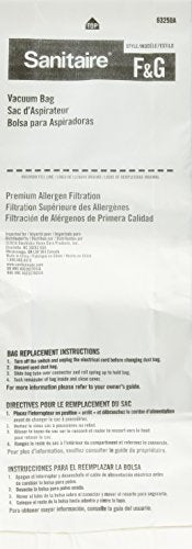 Sanitaire Eureka Style F and G Paper Bag (Pack of 5)