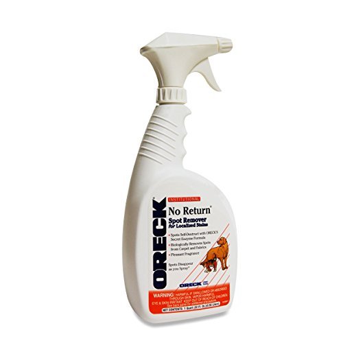 Oreck Cleaner, Pet No Return Spot Remover 32oz Part 38173