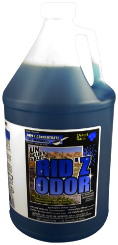 Unbelievable! UKO-644 128 Oz. Rid'z Odor Desert Rain Super Concentrated Deodorizer (Case of 4)