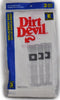 Royal Dirt Devil Type E Vacuum Cleaner Bags, Dirt Devil, Fits: all corded Broom Vac Models 701, 3pk Part 3070147001
