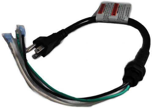 Cable Proteam, 18", negro, 16/3, ensamblaje ProTeam Sierra, pieza OEM 103181 