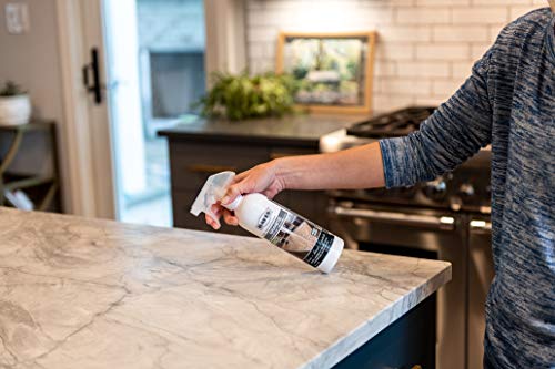 Limpiador y rejuvenecedor en aerosol ecológico de primera calidad para encimeras de granito de Bayes, 16 onzas