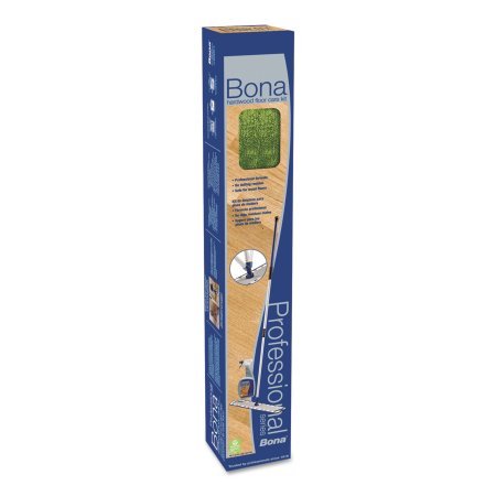 Bona Hardwood Floor Care Kit, 18" Head, 72" Handle, Blue | Easy to maneuver mophead with telescopic handle