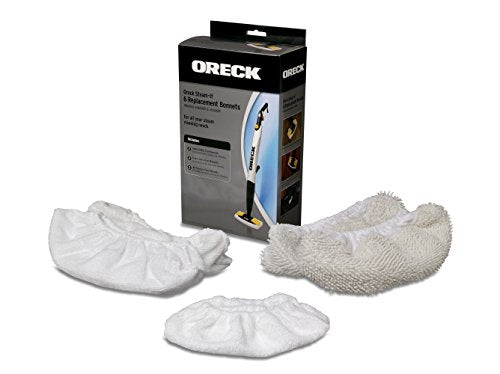 Oreck Bonnet, Washable Microfiber Steam-It Kit 6Pk Part STEAMKITLR
