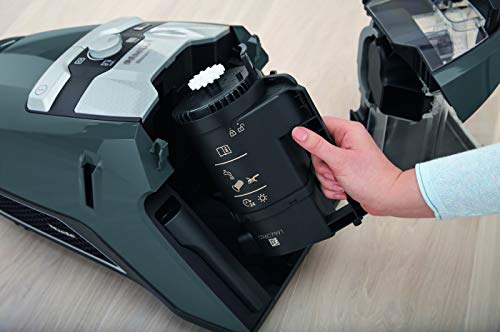 Miele Blizzard CX1 Pure Suction Bagless Canister Vacuum Cleaner, Graphite Grey - 41KRE030USA