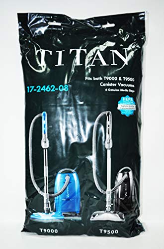 Bolsas para aspiradoras con filtro HEPA Titan T9000 y T9500