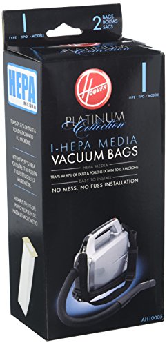 Hoover Type I HEPA Bag (2-Pack), AH10005