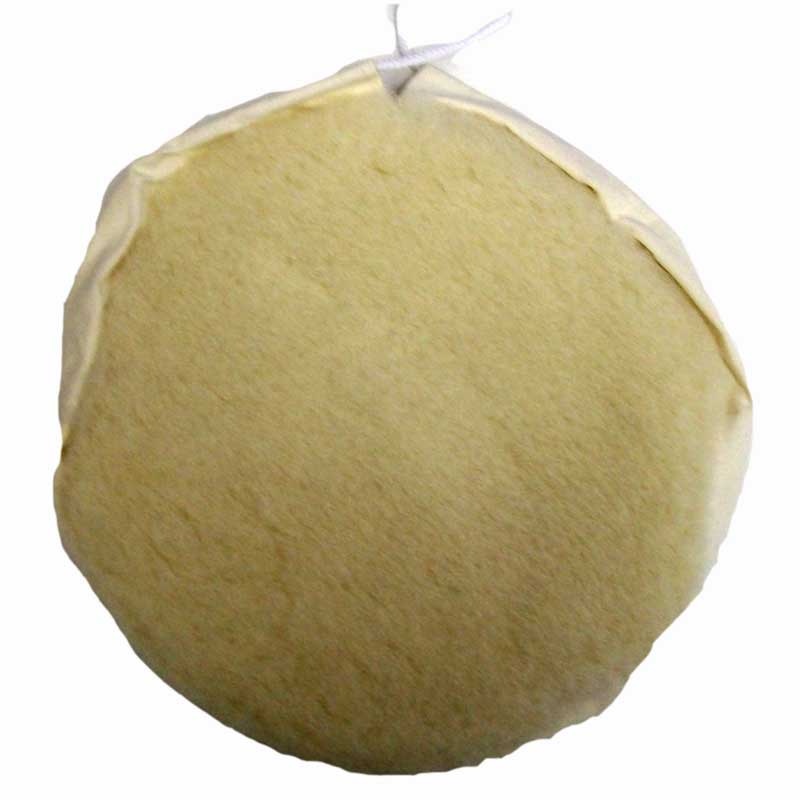 Oreck Commercial Orbiter Polishing Pad Lambs Wool Buffing Pad 12" Diameter White Part 437-054, 437054