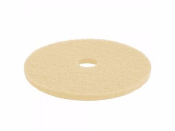 Oreck Commercial Stone Care Orbiter Pad, 12" Diameter, Beige Marble, For ORB550MC Orbiter Part 437-058, 437058, 401512