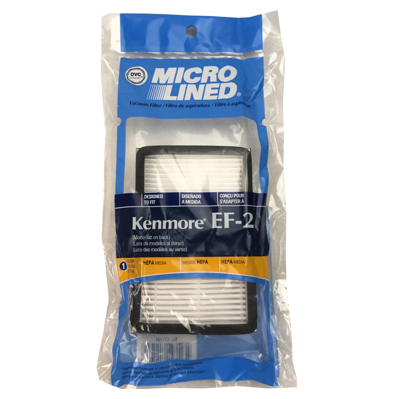 DVC Filter for Kenmore EF2 Exhaust 1Pk Generic Part 471194