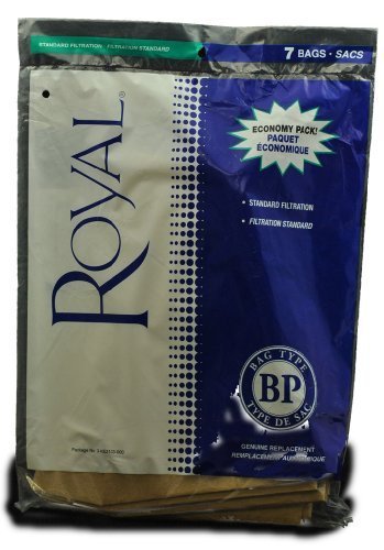 Royal Type BP Backpack Vacuum Cleaner Bags RO-KE2103, Part 3KE2103000