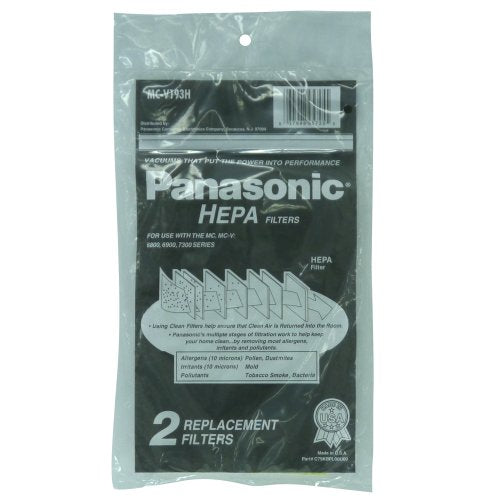 Panasonic Hepa Type V6800/ V6900/V7300 Series Filter (Pack of 2)