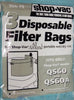 Shop-Vac Paper Bags, Qs60 Only 1.5 Gallon 3Pk Part SV-90670, 9067000