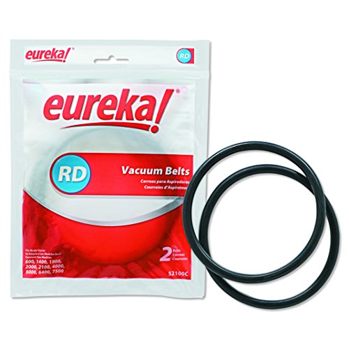 Electrolux 52100C12 EUR Replacement Belt Bagless Sanitaire Lightweight Commercial (Pack of 2)