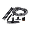 Vacuum Cleaner Attachment Kit with 12 Ft Hose for deluxe pana/sharp , 33MM Wire Reinforced Hose.