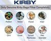 Kirby Charcoal Odor Control Vacuum Paper Bags, (2 Pack) Part 202816