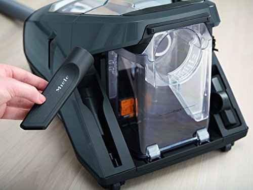 Miele Blizzard CX1 Pure Suction Bagless Canister Vacuum Cleaner, Graphite Grey - 41KRE030USA