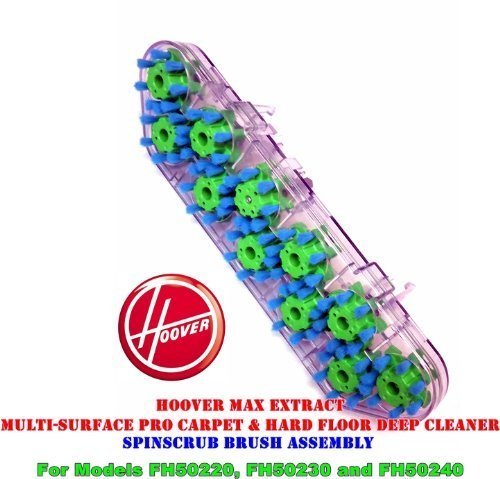 Hoover Max Extract Multi-Surface Pro Carpet & Hard Floor Deep Cleaner Anti-Microbial Spinscrub Brush Assembly Part 304346001