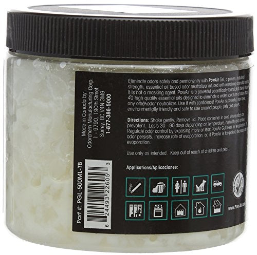 Gel neutralizador de olores PowAir | Brisa tropical | 14 oz