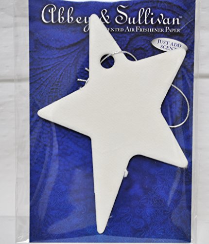 Abbey and Sullivan Star Shaped Unscented Air Freshener Paper