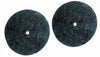 Koblenz Genuine Felt Buffing Pads Pack of Two Pads and Two Plastic Retainers Part 4501037