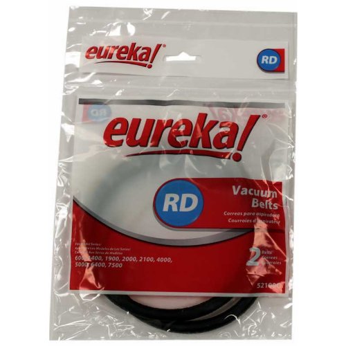 2 Pack Eureka 52100C Round Vacuum Cleaner Belts – Model AX-AY-ABHI-04350