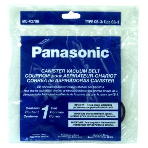 Panasonic MC-V370B Replacement CB-3 Belt for MC-CG885