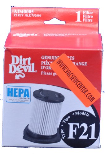 Dirt Devil F21 Vacuum Cleaner Filter