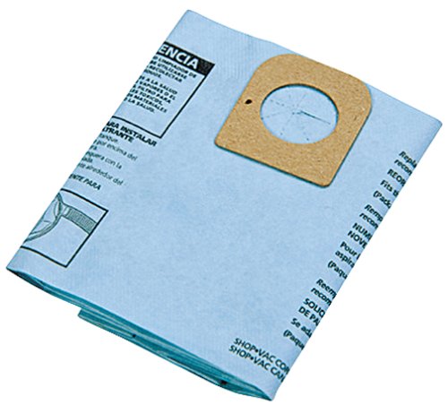 Shop Vac 90669 Genuine 3-Gallon All Around Collection Bag, Pack of 3, Part 90669-00