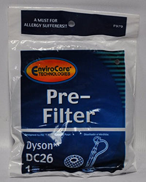 Prefiltro vertical sin bolsa Dyson DC26 F979
