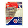Sanitaire Style SD Arm and Hammer Odor Eliminating Vacuum Bags - Genuine - 5 Pack