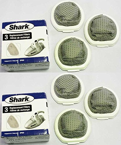 Shark EP033 Replacement (2 Pack) 333X3 Washable Filter (3 PK) # EU-18180-2pk