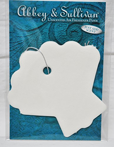 Abbey and Sullivan Shell Shaped Unscented Air Freshener Paper