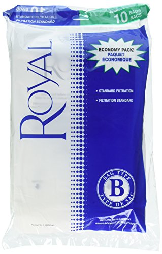 Royal Dirt Devil Paper Bag, Royal Type B Upright Top Fill 10 Pk Part 2066247001