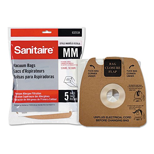 Sanitaire Eureka Style Premium Allergen Paper Bag (Pack of 5)