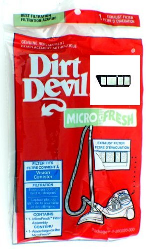 Dirt Devil / Royal Vision Canister 082600 Filter Part 3260220000