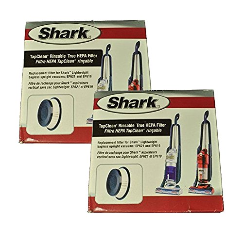 Reemplazo de filtro HEPA Shark Euro-Pro Fantom EP621 (paquete de 2) XSH621 n.º EU-18215-2pk
