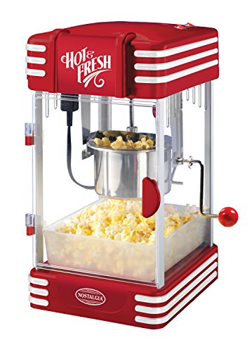 Nostalgia RKP530RED Kettle Popcorn Popper - Thumbnail 2