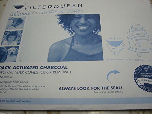 FILTRO ORIGINAL QUEEN MAJESTIC 2 FILTRO DE CARBÓN ACTIVADO NEGRO CONO 5404012200, 4404008400