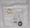Atlis Beam Central Vacuum 2 Hole Paper Bag Adapter Kit Part 110073A, 110073