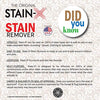 Stain-X Multi-Purpose Stain Remover - 8 oz (40008) Part 40812-24S, 40008-24S