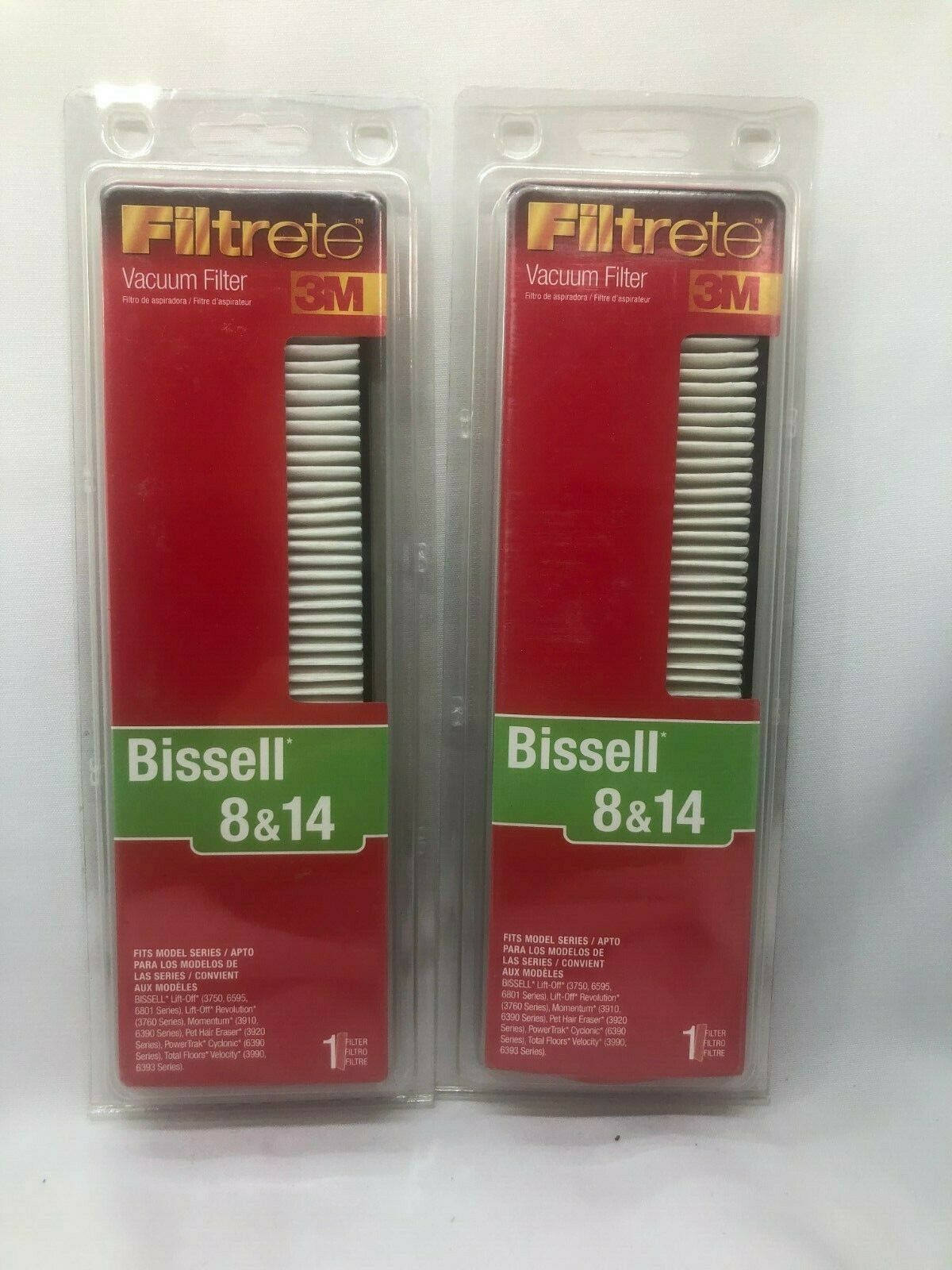 Bissell Style 8 & 14 Antimicrobial Vacuum Filter Generic Part 66808B