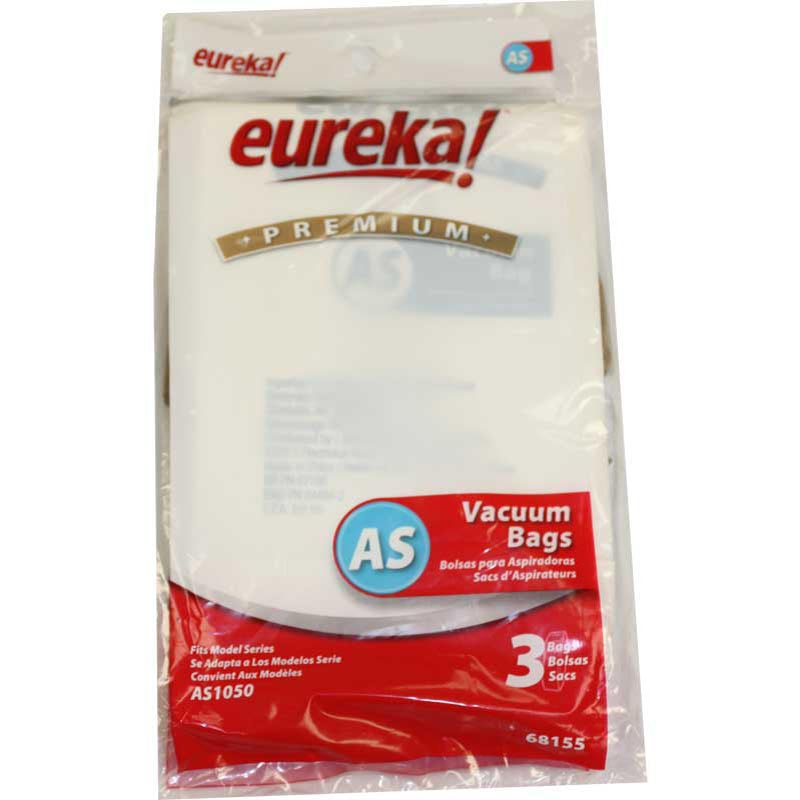 3Pk, Electrolux Eureka-As As1050 El1050, Paper Bags, Part 68155-6