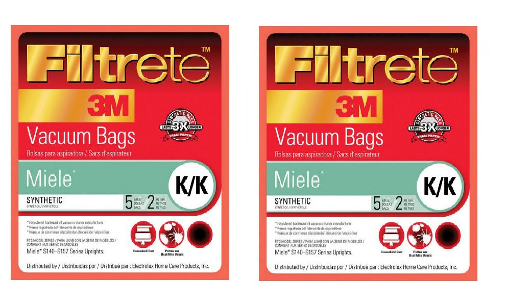 Aspiradora vertical Miele Broom con filtro para alérgenos 3M, tipo bolsas KK, pieza 68706-6, 68706