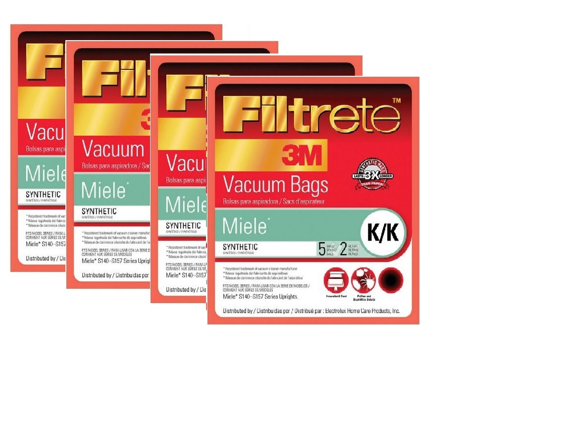 Aspiradora vertical Miele Broom con filtro para alérgenos 3M, tipo bolsas KK, pieza 68706-6, 68706