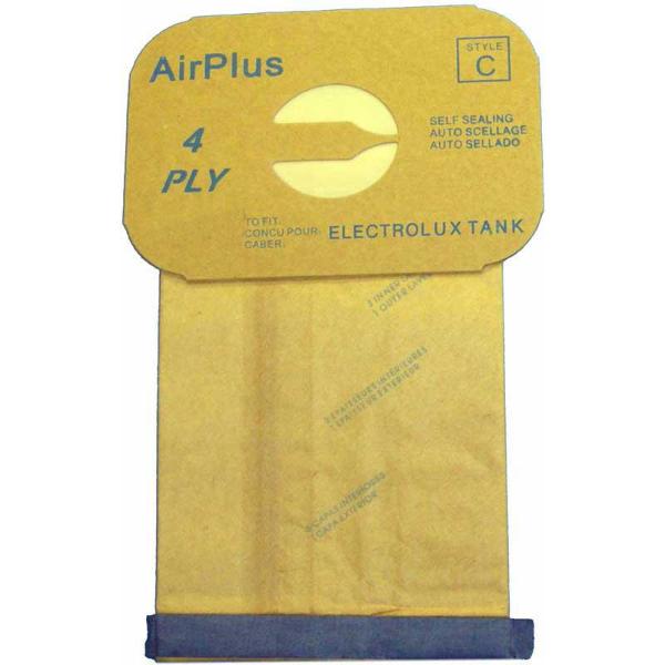 Electrolux Type C Vacuum Bags, Tank, 12pk Part 805FP