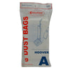 Hoover Type A Vacuum Paper Bags, Upright 9 Pk Repl. 4010001A Part 809SW, 809-9SW