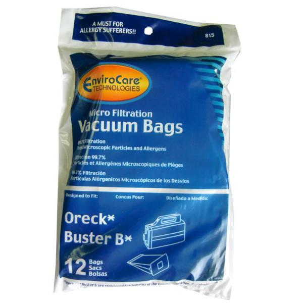 Oreck Type BB, Buster B Canister Vacuum Bags Part 815